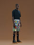 MARCELO BURLON MACRAME CROSS KNIT SHORTS Mens Apparel -